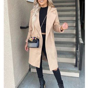 FN Upper East-Side Coat - Camel - Size XS - *NWT*